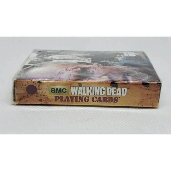 Movie Tv Memorabilia Zombie Graphics AMC Walking Dead Playing Cards - Picture 7 of 10